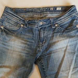 Miss Me Jeans Capri, Size 10 (size 30) Bling
